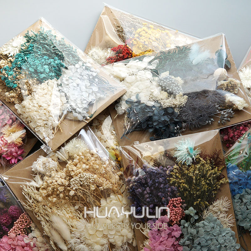 Candle Making Los Angeles - 1 Paket Yapay Bitkiler Kurutulmuş Gerçek