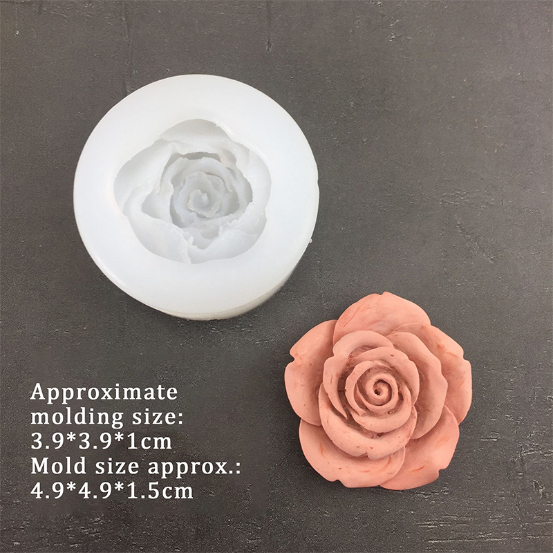 3D gül çiçek şekli yaprak sili - Candle Making Supplies incelemesi ve fiyatı