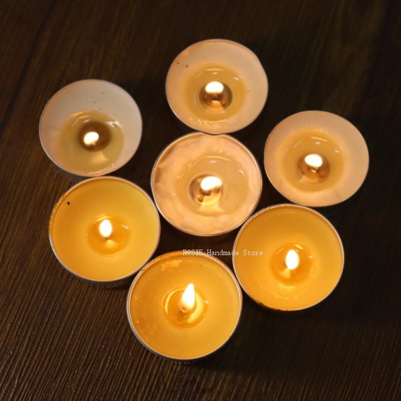 Boş çay balmumu dairesel alümi - Candle Making Wax Melter incelemesi ve fiyatı