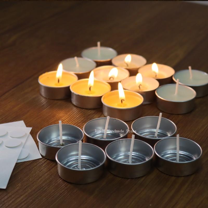 Boş çay balmumu dairesel alümi - Candle Making Wax Melter incelemesi ve fiyatı