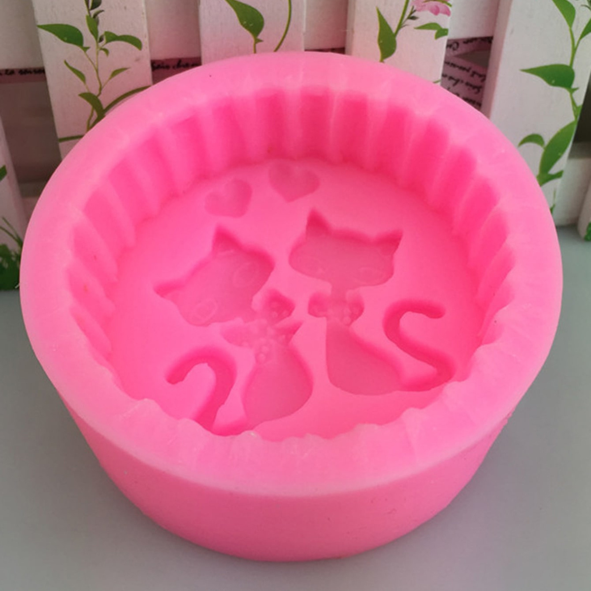 1 Parça Silikon Kedi Sabun Kal - Candle Making Wax Melter incelemesi ve fiyatı