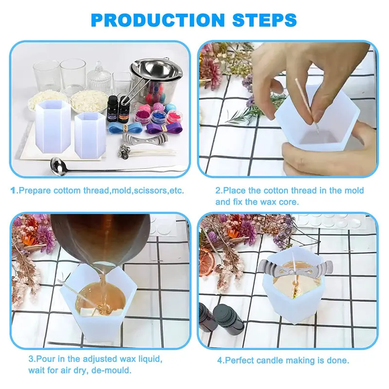 Silindir Silikon Mum Kalıpları - Candle Making Wax Melter incelemesi ve fiyatı