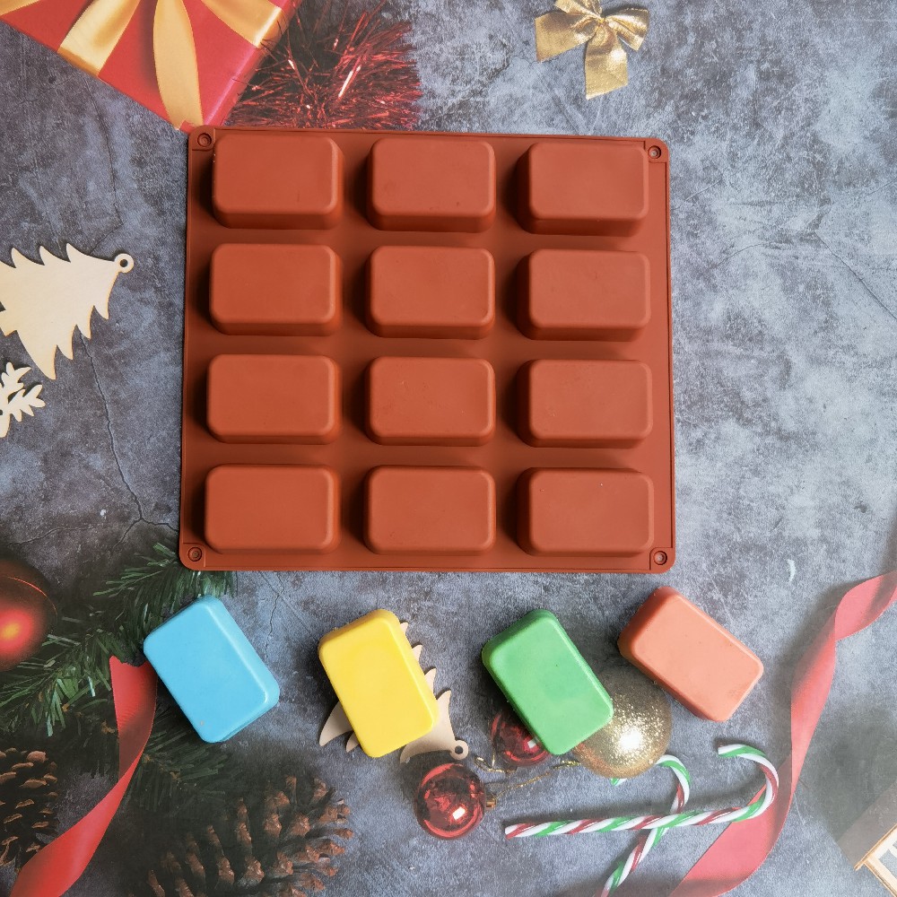 12 boşluk kare silikon sabun k - Candle Making Wax Melter incelemesi ve fiyatı